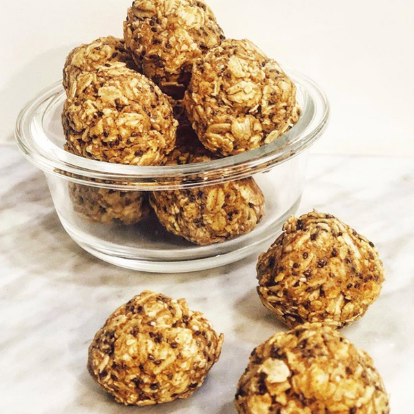 5 Ingredient Gluten-Free Oatmeal Energy Balls