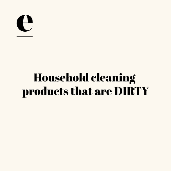 5 Toxic Household Cleaning Products to Avoid & Alternatives⁠