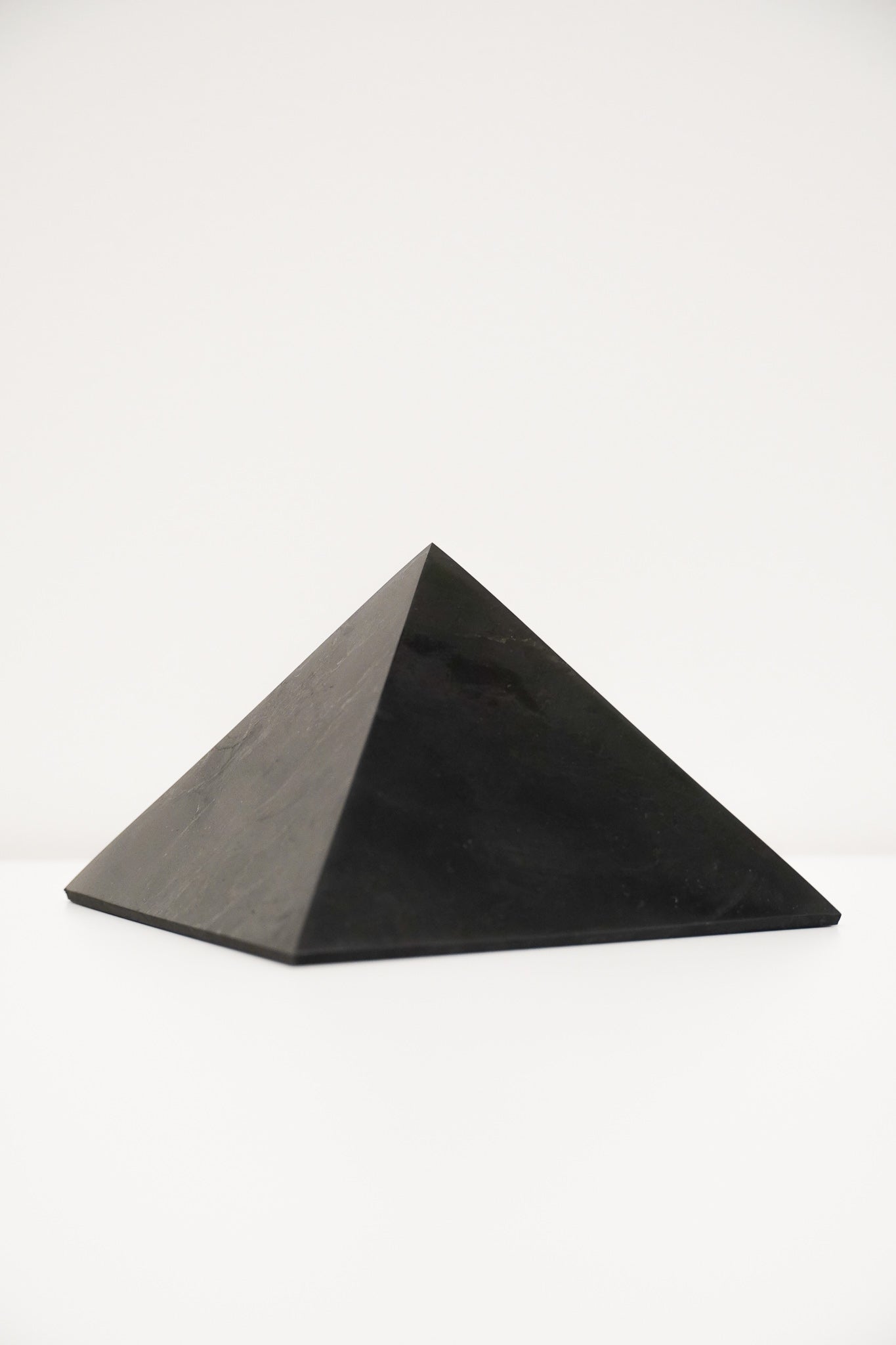 Polished Shungite Pyramid 100mm